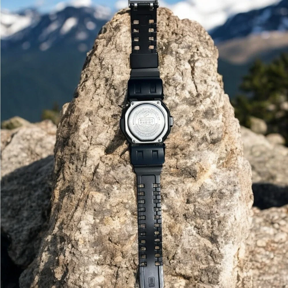 Casio GD-350 series G Shock Digital Watch Durable Design and Digital Display